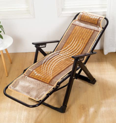 Phil Beauty Sillón Reclinable Portátil Silla De Balcón para El Hogar para Siesta para Adultos Sillón Reclinable Plegable De Bambú para Una Sola Oficin precio