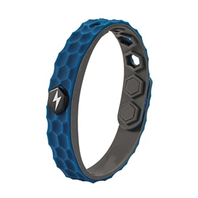 MAOBU Pulsera antiestática, Pulsera de Silicona inalámbrica con rombo Ajustable, Correa de muñeca aniónica con Equilibrio antiestático para Hombres