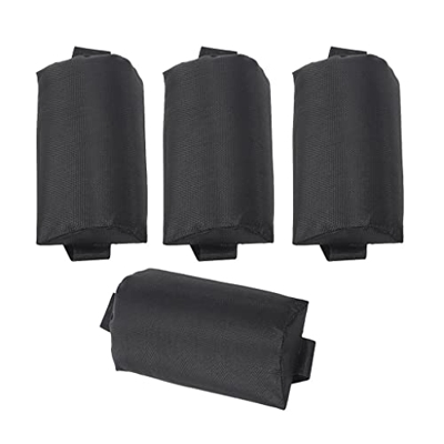 NC 4pcs Sillas Plegables Cojín de Cabeza Extraíble Almohada para Tumbona Al Aire Libre