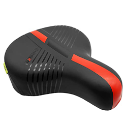 ACESPORT Sillín de bicicleta con asiento de práctica extragrande y extra ancho, para bicicleta de montaña interior y exterior (R1) en oferta
