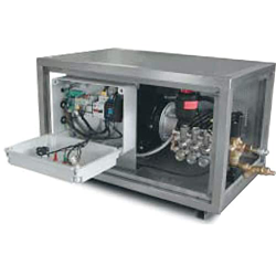 MATOR - Hidrolimpiadora de Agua fría Fix 200/15 : 200bar - 900L/h - 400V - 6,5kW características