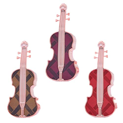 Beaupretty 3 UNIDS Violín Tubos de Lápiz Labial Vacío Líquito Tubos Brillo Bricolaje Botellas de Líque Lip Contenedores Límites Recipientes Líquido Tu precio