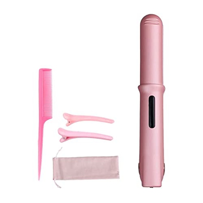 Anjing Rizadores de pelo inalámbricos, Calentamiento rápido inalámbrico Rizador varitas con LCD 160 ° C-200 ° C Control de temperatura