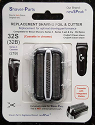 Reemplazo alternativo de la cuchilla de afeitar eléctrica Braun (cuchilla) casete 32S y 32B precio