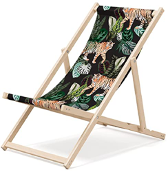 Tumbona de jardín de madera, plegable, para relajarse, para la playa características