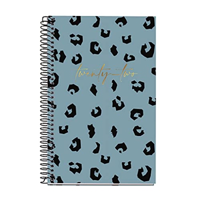 Miquelrius - Agenda anual 2022 Gráfica, Semana Vista Horizontal, Tamaño Activa 117 x 182 mm, Cubierta rígida mate, Blue Print, Español