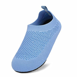 Somic Niños Zapatos de Agua Descalzo Barefoot Zapatillas de Punto Antideslizantes para niños Barefoot Calcetines de Natación Azul EU 32/33 precio