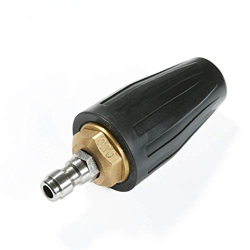 Boquilla Turbo giratoria Núcleo de cerámica 360° Accesorios de pistola de limpieza Acoplamiento rápido para sistema de lavado de coches para lavadoras características