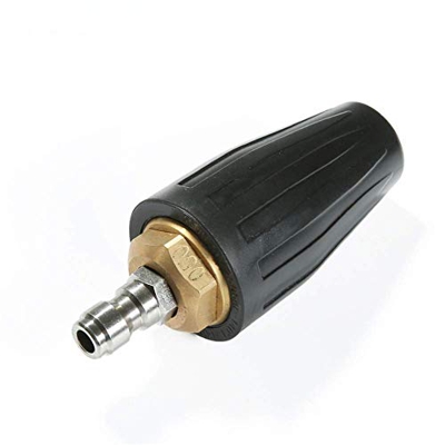 Boquilla Turbo giratoria Núcleo de cerámica 360° Accesorios de pistola de limpieza Acoplamiento rápido para sistema de lavado de coches para lavadoras