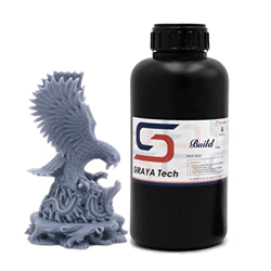Construir (1 kg) resina de impresión 3D de ingeniería no quebradiza de alta resolución (gris sónico) en oferta