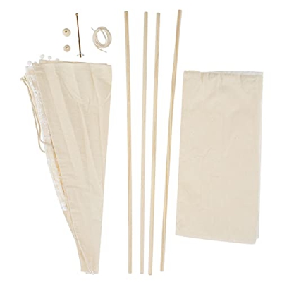 Ejoyous Tienda de Campaña para Mascotas, Tienda Portátil para Mascotas, con Encaje, Interior Y Exterior, para Conejos, Gatos, Perros para Niños, 60x60