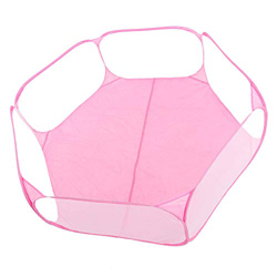 Corralito para Mascotas, Tienda de Juguete Portátil Transparente para Mascotas, Pequeña Y Cómoda Tela No Tejida para Mascotas, para Cachorros, Gatos,  en oferta