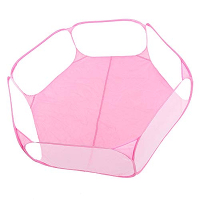 Corralito para Mascotas, Tienda de Juguete Portátil Transparente para Mascotas, Pequeña Y Cómoda Tela No Tejida para Mascotas, para Cachorros, Gatos, 