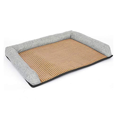 SHUTING2020 Abrigo de Perro Summer Cool Dog Mat Cat Nest Llevaba un cómodo y Transpirable Mat Dog Sofa Lasting Cooling Cool But Not Ice Pet Supplies R