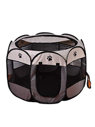 GSDJU Portable Outdoor Kennels Fences Pet Tent Houses For Large Small Dogs Foldable Indoor Playpen Puppy Cat Pet Cage Delivery Room precio