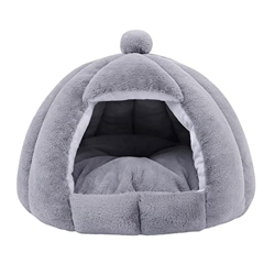 Caseta para Gatos Interior Cerrado Caseta Cómoda Casa para Gatos 50x40x40cm Caseta para Gatos Interior Cerrado Nicho para Gatos Caseta Interior Suave  precio