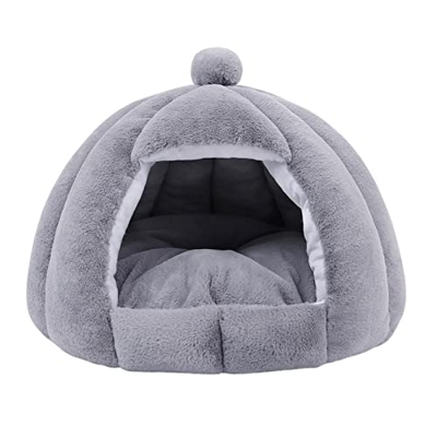 Caseta para Gatos Interior Cerrado Caseta Cómoda Casa para Gatos 50x40x40cm Caseta para Gatos Interior Cerrado Nicho para Gatos Caseta Interior Suave 