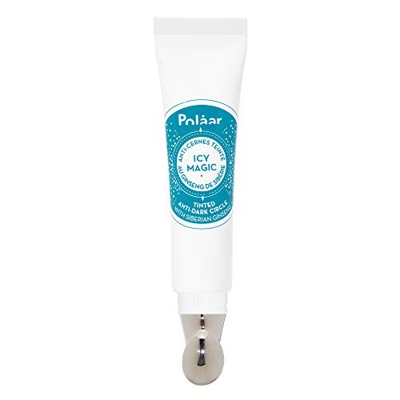 Polåar - Anti ojeras Teñidas con Ginseng de Siberia - 15 ml - Corrector de imperfecciones - Anti-bolsas - Alisadora de maquillaje - Beige - 97% natura