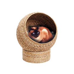 SHUTING2020 Abrigo de Perro Rota Tejida Hojas de plátano Verano Cat Cama Gato Escalada Marco Nido for Mascotas Four Seasons Universal Extraíble y Lava precio