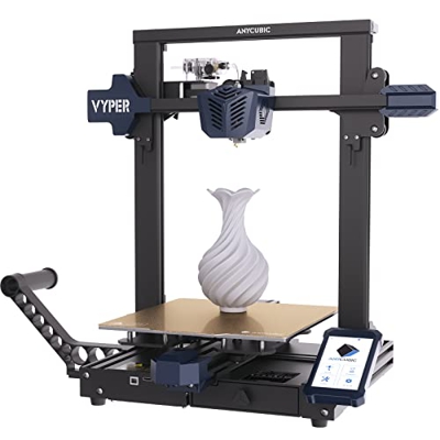 ANYCUBIC Impresora 3D Vyper, Impresora FDM nivelación automática actualización rápida diseño de Estructura integrada con Placa Base silenciosa, Plataf