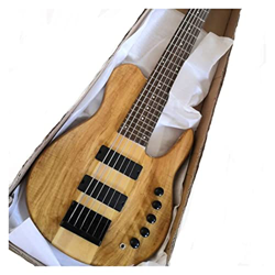 AMINIY Guitarra eléctrica Cuerda de Acero acústico Jazz Diapotado de Palisandro de Color de Palisandro de 6 Cuerdas de 6 Cuerdas con Cuerpo de Madera  en oferta