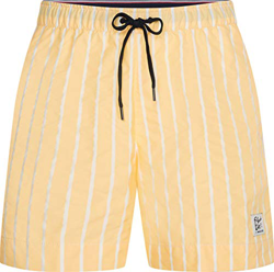 Tommy Hilfiger Cordón Mediano Baador para Hombre, Morning Glow Stripe, S en oferta