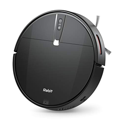 Robot aspirador Robit v3s Pro, 2200 Pa alta potencia de succión, batería de 4400 mAh y autocargable, sensores inteligentes de 360° para alfombras de p en oferta