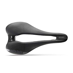 Selle Italia SLR Boost Superflow Ti Sillín, Unisex Adulto, Negro, S3 precio