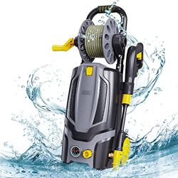 Lavadora de Alta Presión, Dr.meter Hidrolimpiadora Eléctrica 2000W 200Bar, Eléctrica Limpiadoras a Presión para Coches, Suelo, Vallas, Jardín, Patios precio