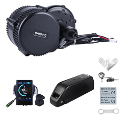 Bafang 250W 48V BBS01B Kit Mid Drive Juego de Conversión de Bicicleta Eléctrica Kit de Motor Central Bicicleta de Montaña, Batería Opcional 10/11,6/13 en oferta
