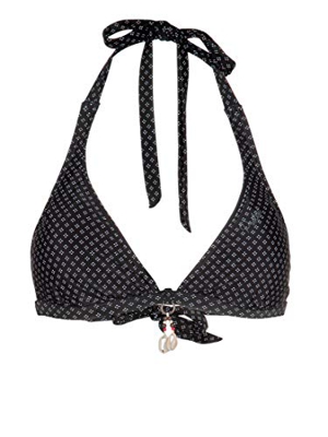 Protest Mmton Bcup Sujetador De Bikini para Mujer, True Black, XL/42