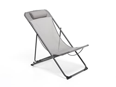 Fiesta M0589-38 Tumbona Windy, Hierro Barnizado, Antracita