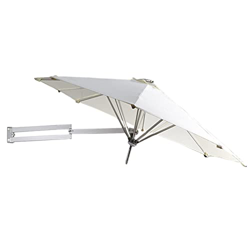 LIGUOYI Sombrilla Parasol para Jardín 220cm/250cm Sombrilla Parasol para Exterior Telescópico Plegable Sombrilla Parasol para Patio, Montaje En Pared  características