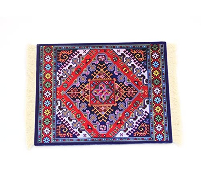 SonneSky Alfombrilla de Ratón Bohemia Estilo Alfombra Persa diseño Vintage Mini Mousepad (Marina Militare)