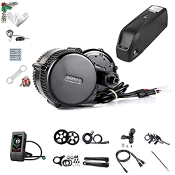 Bafang BBS01B 36V 350W Kit Mid Drive Juego de conversión de Bicicleta eléctrica Kit de Motor Central de Ebike sin o con Batería de Cuadro 10/15.6/19.2 en oferta