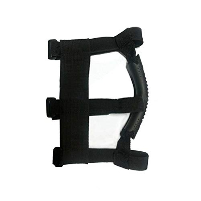 DASNTERED Correa de Mano para asa de Transporte, asa de Scooter eléctrico, cinturón Universal, Negro, Que Ahorra Trabajo, asa de Transporte, Vendaje p