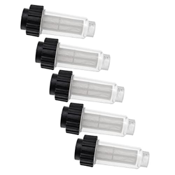 vhbw 5x Cartucho anti calcáreo compatible con Kärcher K 3.200, K 3.500 Garden, K 3.500 T250 limpiador vapor conexión agua/rosca ext. 3/4" características