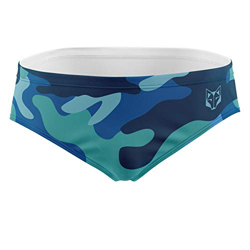 OTSO THINK SPORT Men's Swimsuit Blue Camo en oferta