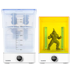 ELEGOO Mercury X Bundle Wash and Cure, Máquina de Lavado y Curado, Máquina de Curado de Resina UV, Adecuado para Impresora 3D LCD/DLP/SLA, Compatible  en oferta