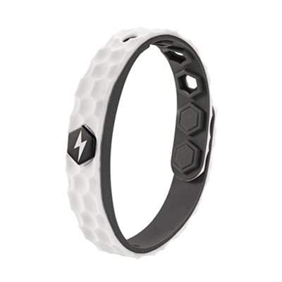 MAOBU Pulsera antiestática, Pulsera de Silicona inalámbrica con rombo Ajustable, Correa de muñeca aniónica con Equilibrio antiestático para Hombres