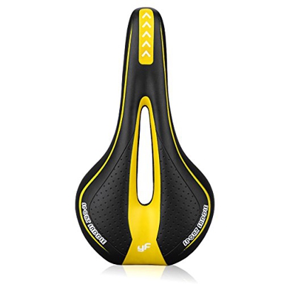 VOANZO Almohadilla de cojín de Asiento de Bicicleta de montaña con Esponja de Memoria Adecuado para Bicicleta de Carretera y Bicicleta de montaña (Ama