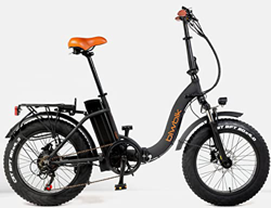 Bicicleta ELECTRICA Plegable BIWBIK Capri (Negra) en oferta