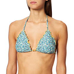 Women' Secret Bikini GATHERED REMOVABLE PAD TOP BAÑO MUST 6482236 ESTAMPADO AZUL ,85B para Mujer en oferta