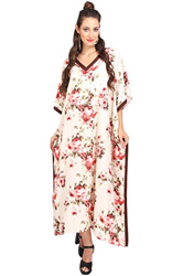 Miss Lavish London Kimono para mujer, 116-crema, 38-44 precio