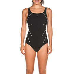 Arena W One Piece Low C Cup Bañador Bodylift Mujer Jewel Bajo Copa C, Black-White, 46 en oferta