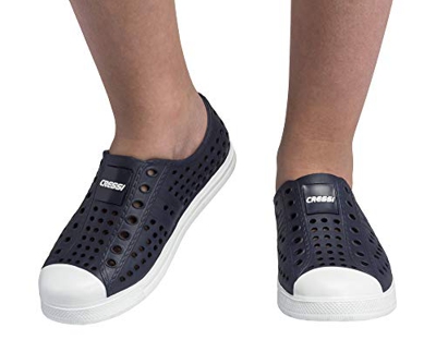 Cressi Pulpy Shoes Zapatos para Uso Acuático, Azul/Blanco, 34
