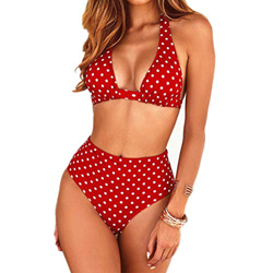DURINM Traje De Baño Mujer Sexy Bañador de Baño Conjunto de Bikini Push up Sujetador Acolchado Bikini para Mujeres Estampado Acolchado Baño Ropa de Pl características