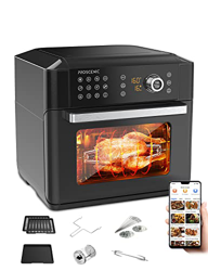 Proscenic T31 Freidora sin Aceite 15L, Horno de Aire 1700W, con 12 Programas, Panel Táctil, Recetas Españolas en Línea, APP/Alexa, Mantener Caliente,T precio