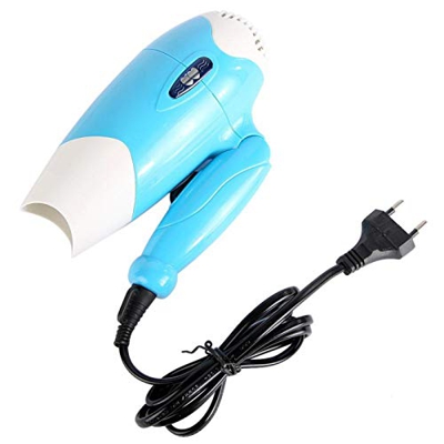 Secador de pelo plegable de 2000 vatios Secador de pelo de iones negativos Secador de pelo de alta potencia para un brillo sin frizz, secado rápido (e