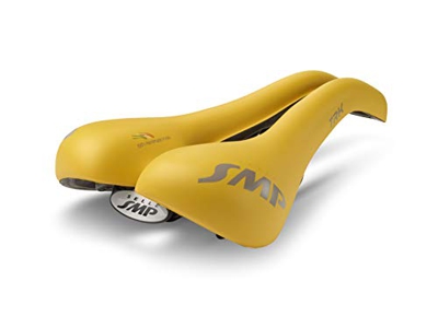 Smp TRK – Sillín de Bicicleta, Unisex, TRK, Amarillo, Mediano